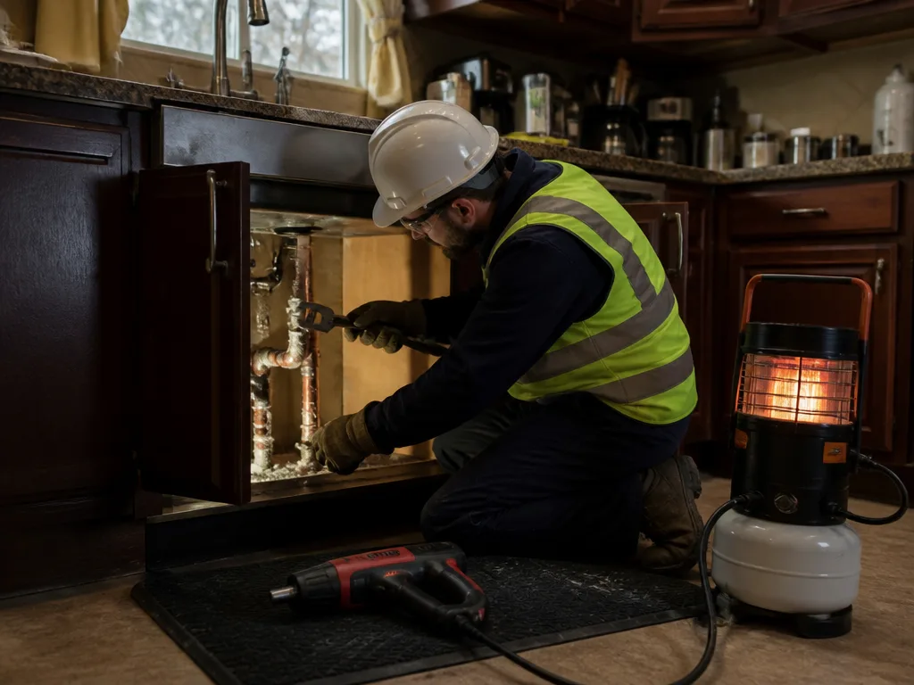 Frozen Pipe Repair